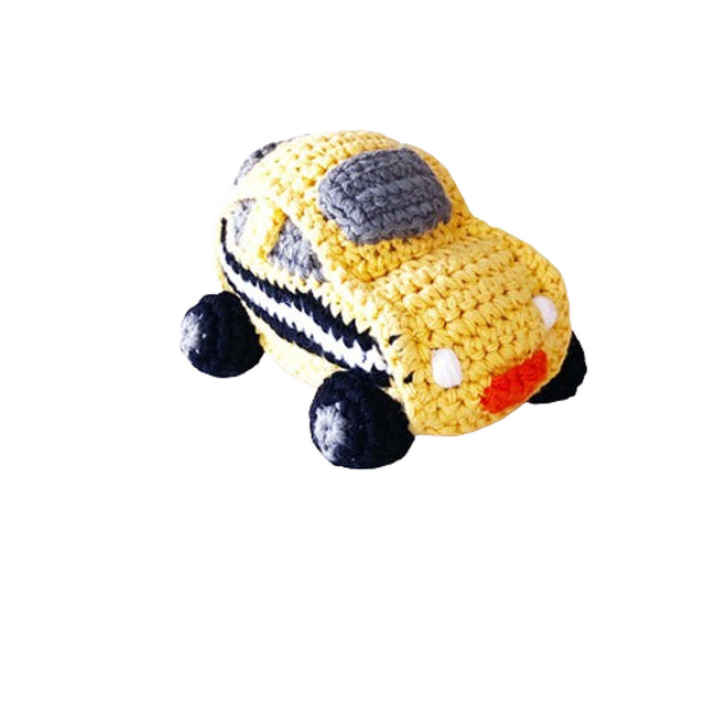 Fair Trade Taxi Rattle Toy