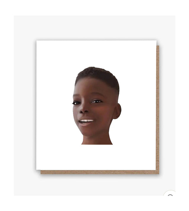 Black Boy Joy Greeting Card