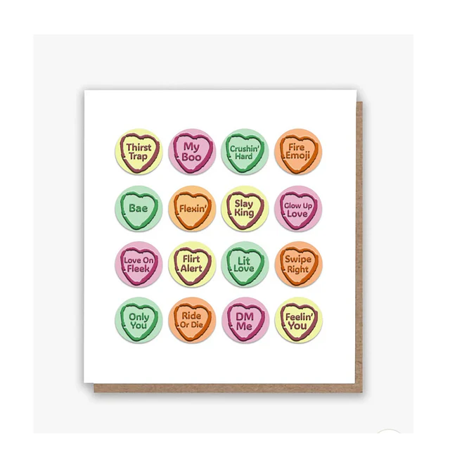 Love Hearts Greeting Card