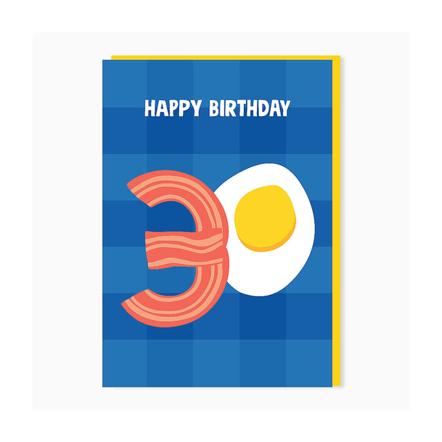 The Caff 30th Birthday Card