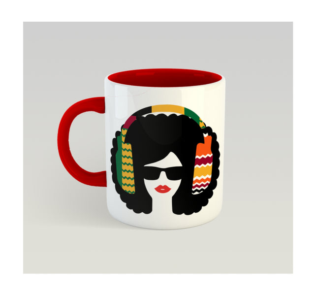 Afro Lips Mug