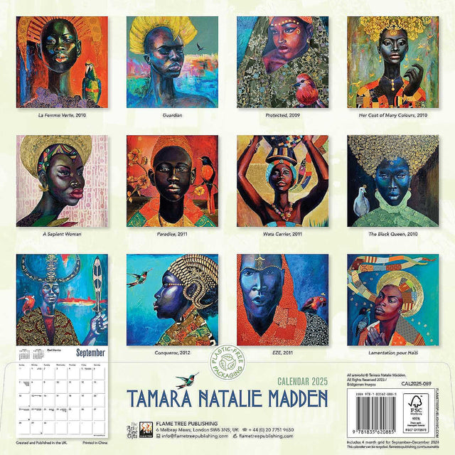 Tamara Natalie Madden 2025 Calendar