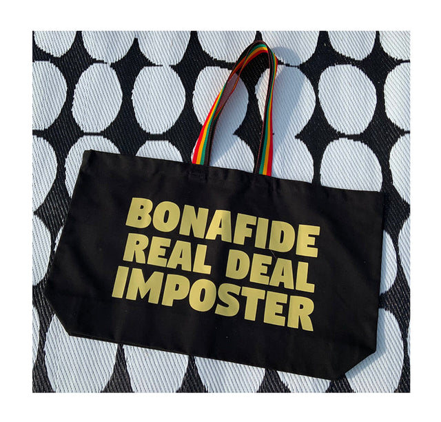 IMPOSTER Oversized Tote Bag