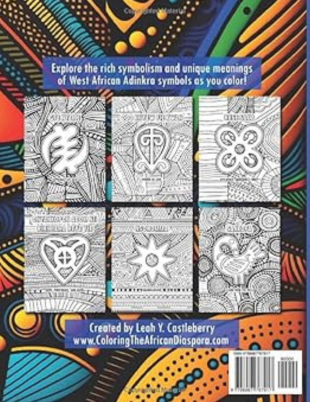 Colouring The African Diaspora - Adinkra Symbols