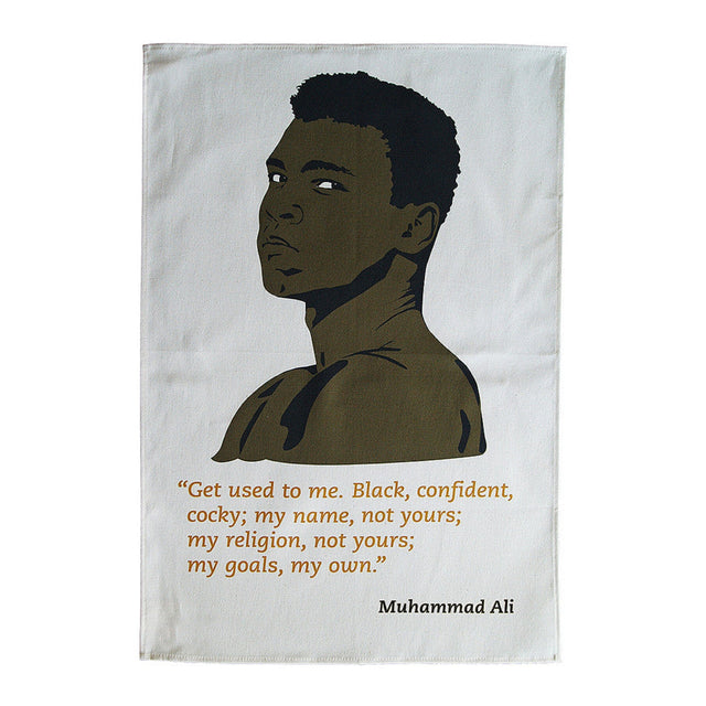 Muhammad Ali Tea Towel