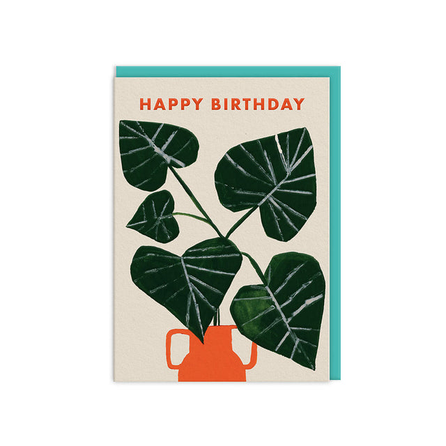 Monstera Birthday Card