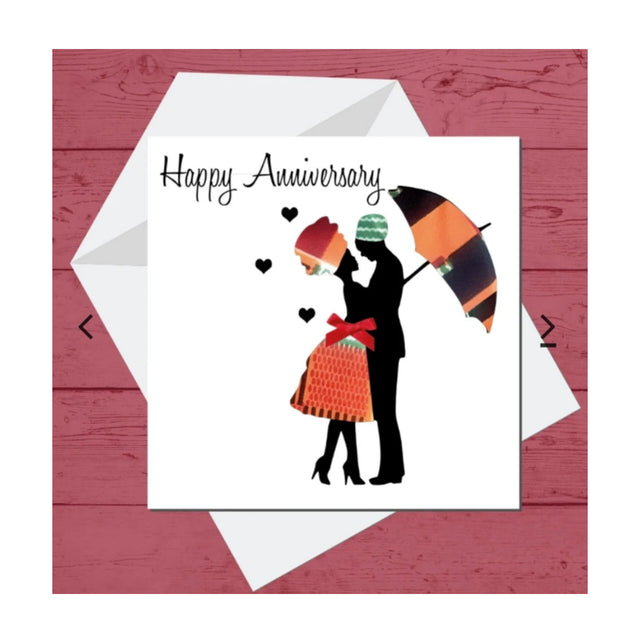 Living In Love Anniversary Card