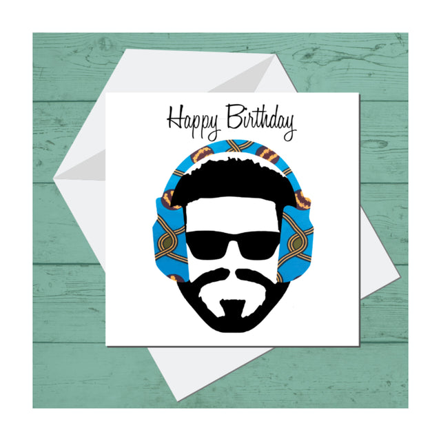 Music Man  Birthday Card