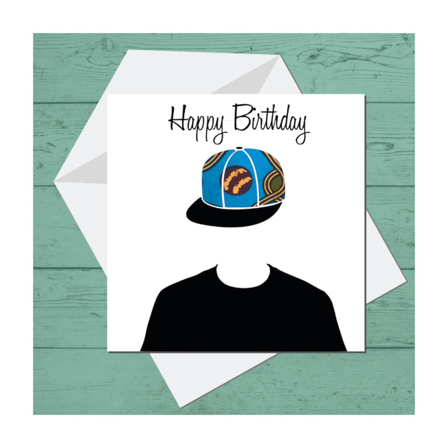 Flat Cap Birthday Card