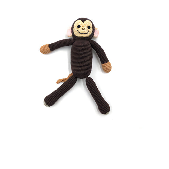 Fairtrade Monkey Rattle Toy