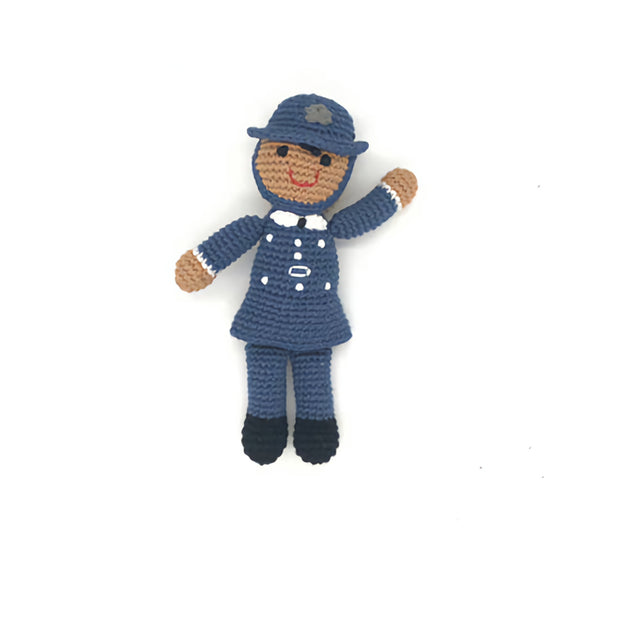 Fairtrade Handmade Police Officer Doll