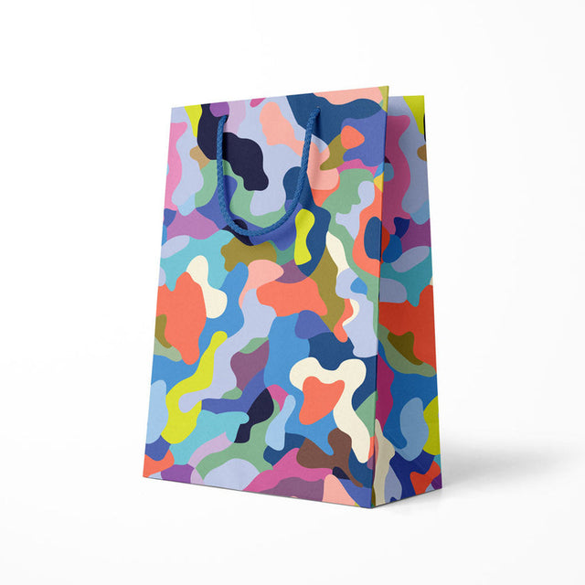 Colourful Camo Giftbag