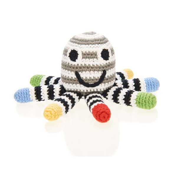 Fair Trade Octopus Rattle Toy