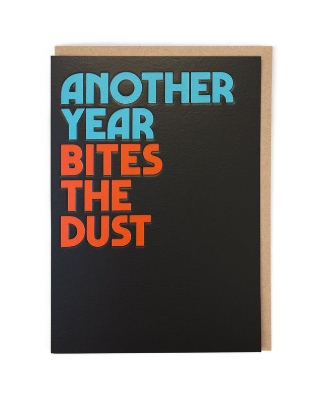 Bites The Dust Card