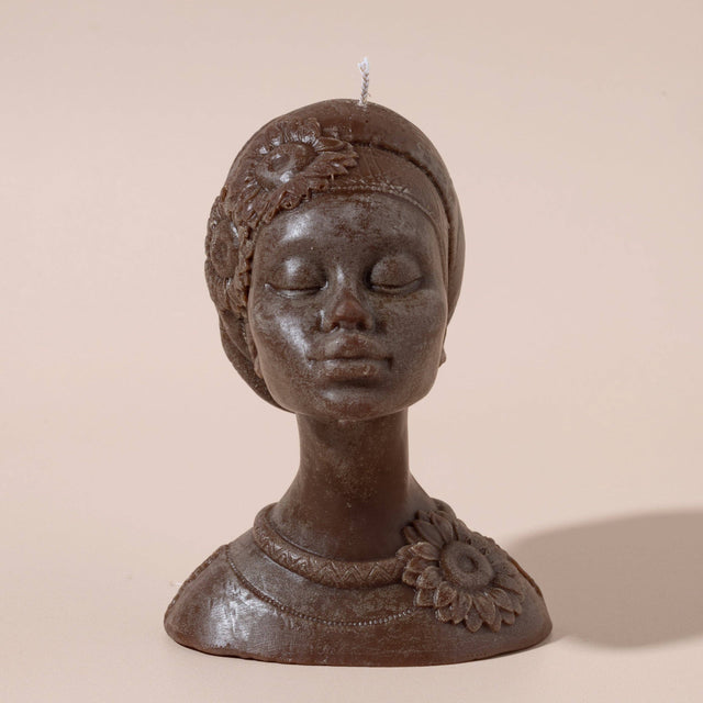 Destiny Bust Candle: Cashmere Scent
