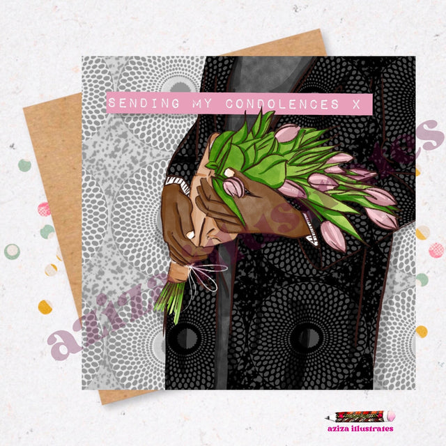 Condolences Greeting Card