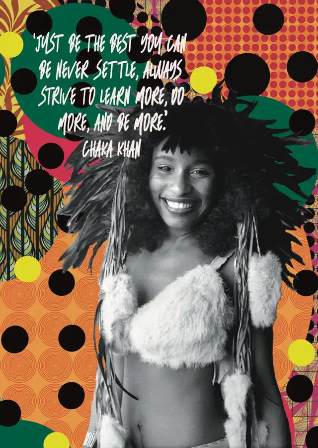 Chaka Khan Card