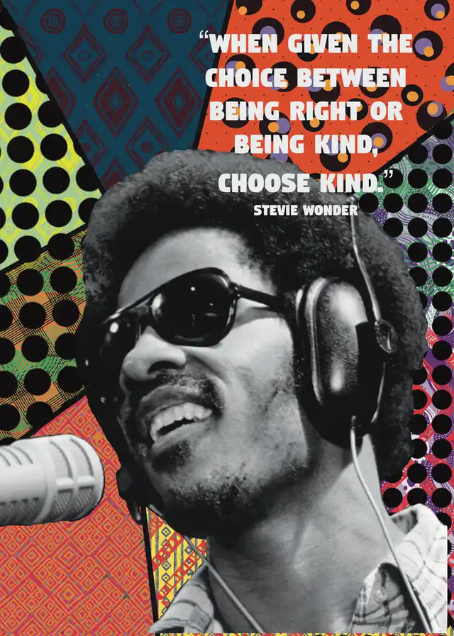 Stevie Wonder Card