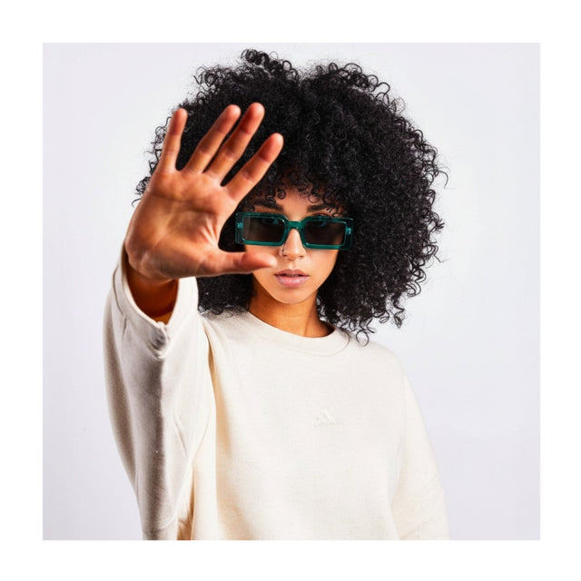 Mint Rectangle Sunglasses