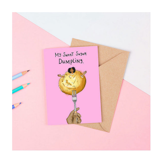 Sweet Sugar Dumpling (Woman) Card