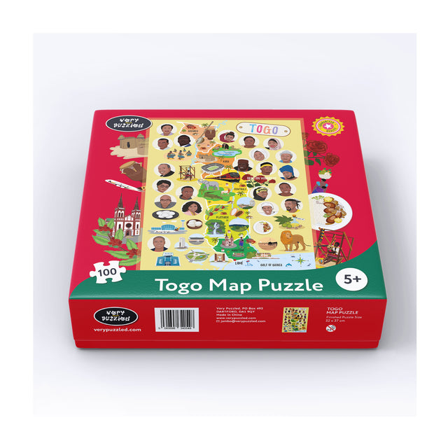 Togo Map Jigsaw Puzzle