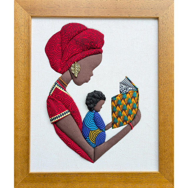 Mother Reading To A Child Wall Art