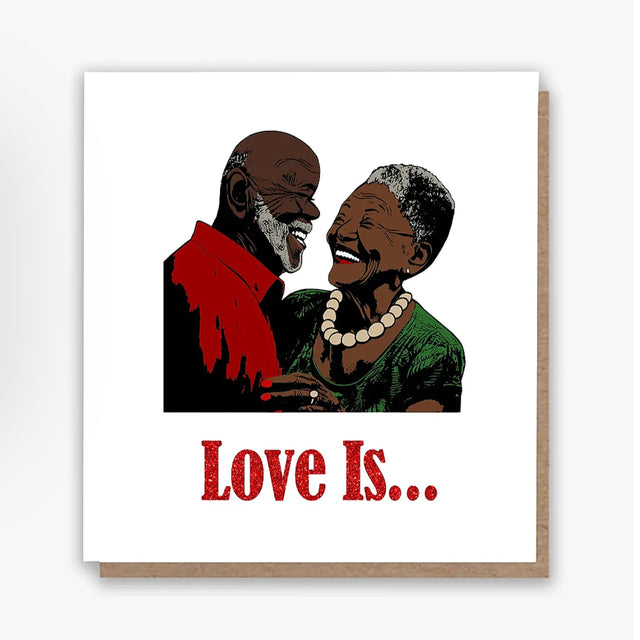 Love Is....Card (Older Couple)