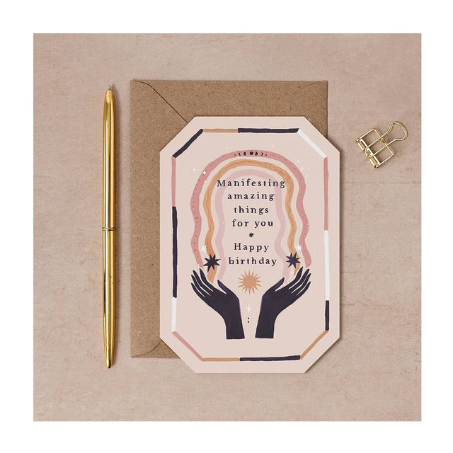 Manifesting Birthday Card