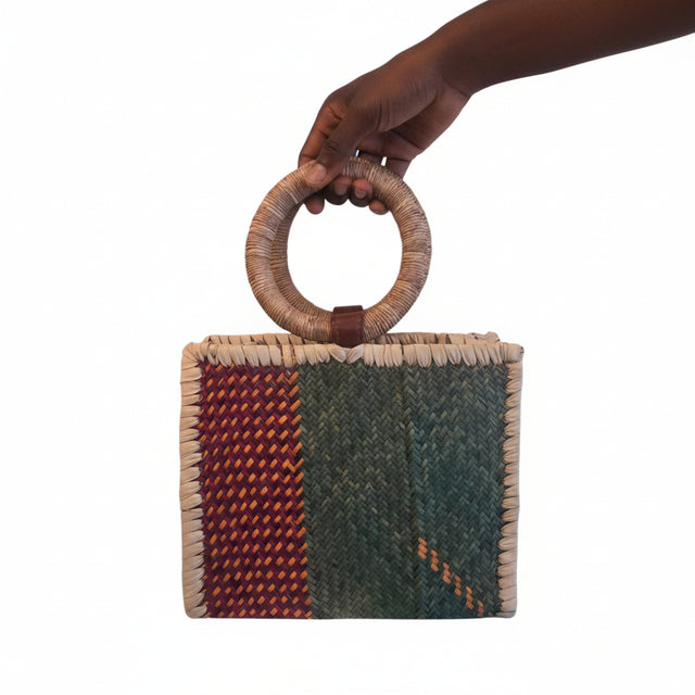 African Raffia bag