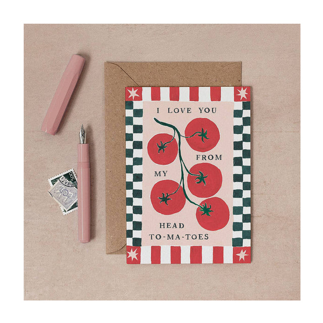 Tomatoes Love Card