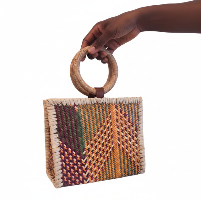 African Raffia bag