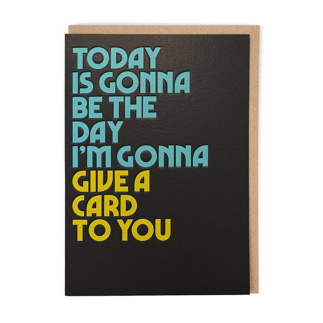 Give A Card To You Card