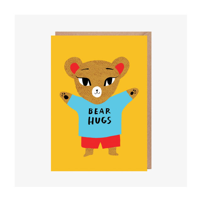 Bear Hugs Greeting Card