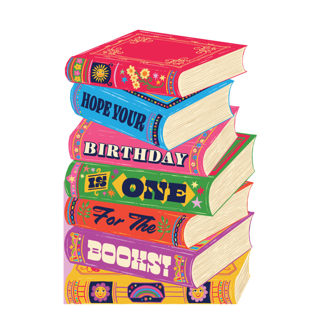 Book Stack Card