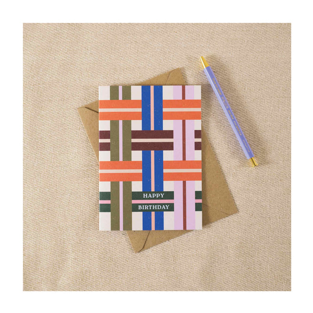 Pattern Play Birthday Card