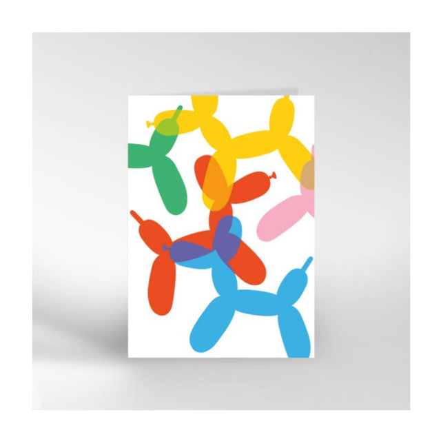 Balloon Dogs Card