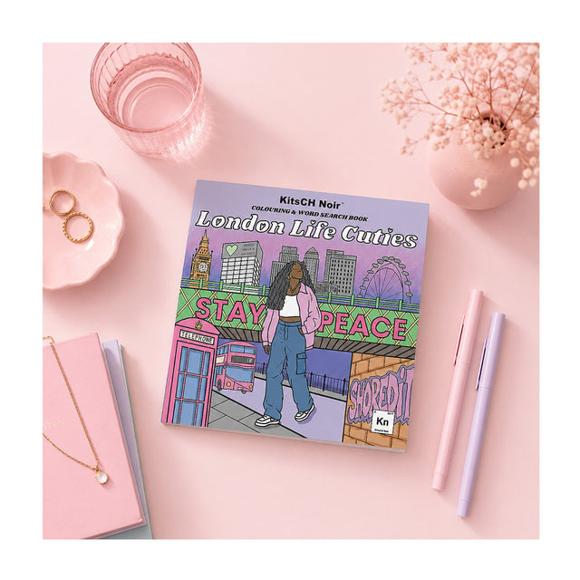 London Cuties Colouring & Word Search Book
