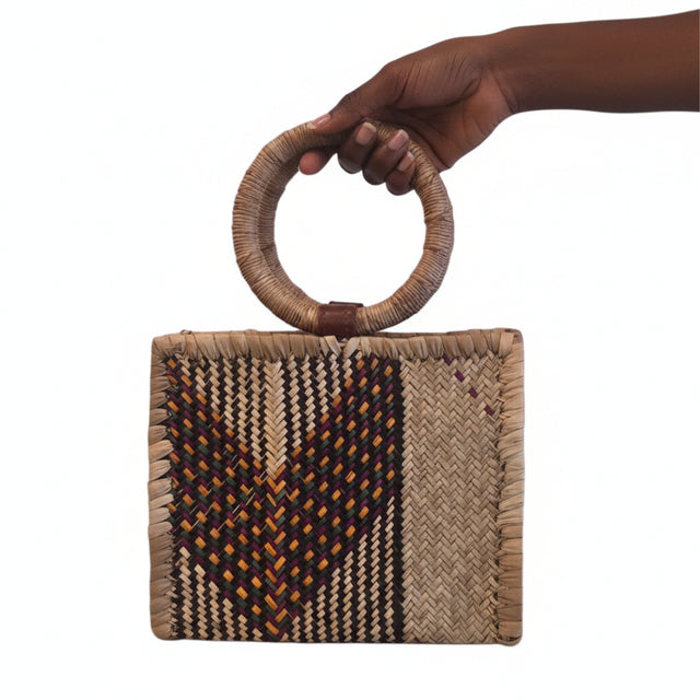 African Raffia bag