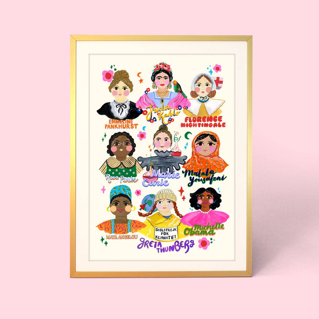 Inspirational Women Art Print