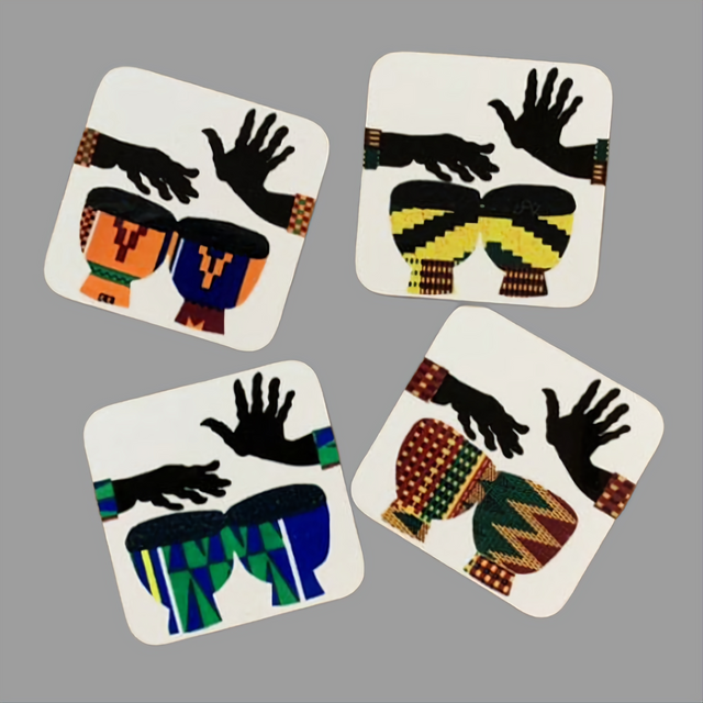 African Art Coasters