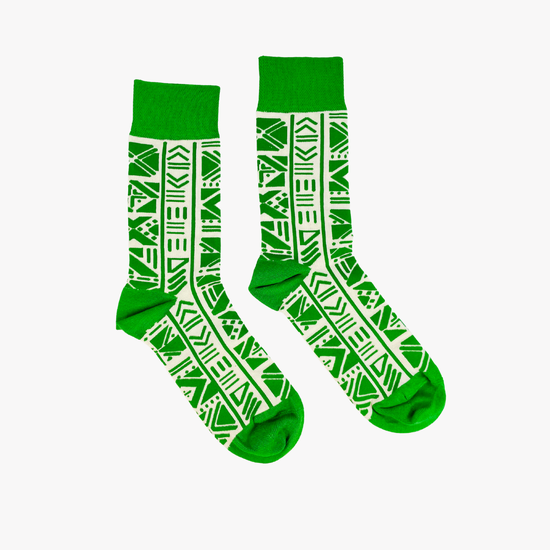 Bogolan Afropop Socks