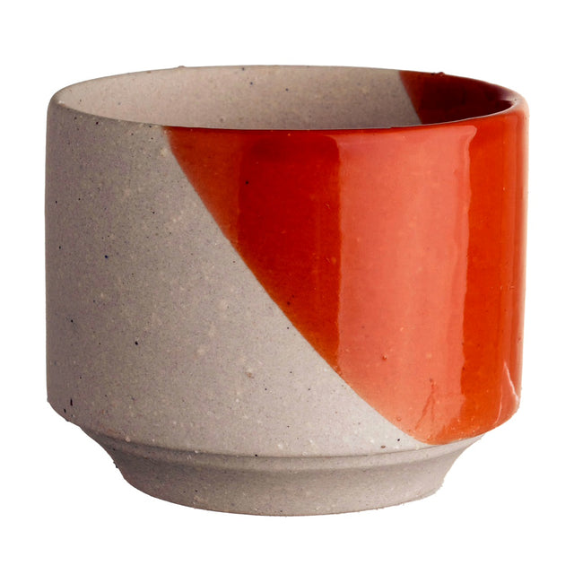 Orange Java Plant Pot