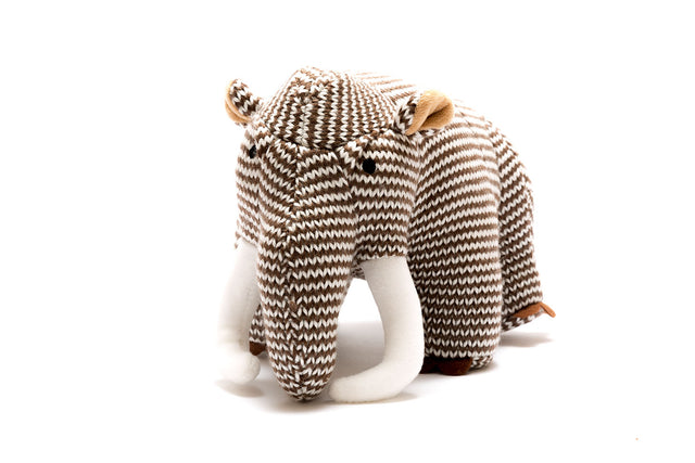 Knitted Woolly Mammoth Toy