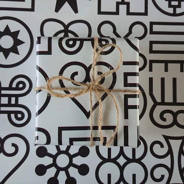 Adinkra Giftwrap