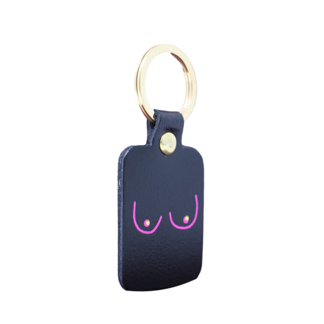 Boobs Keyring