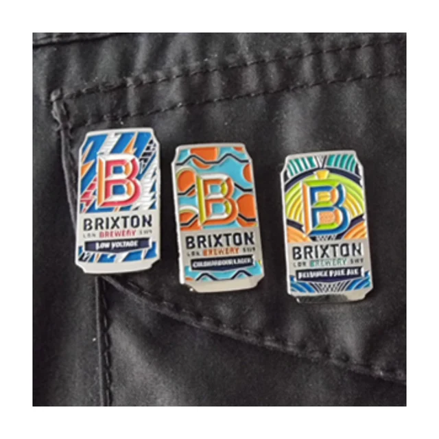 Brixton Brewery Enamel Pins