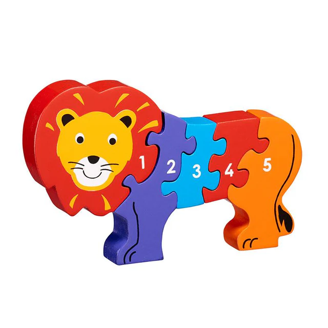 Fair Trade Lion 1 - 5 Puzzle