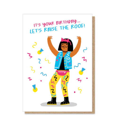 Raise The Roof Card