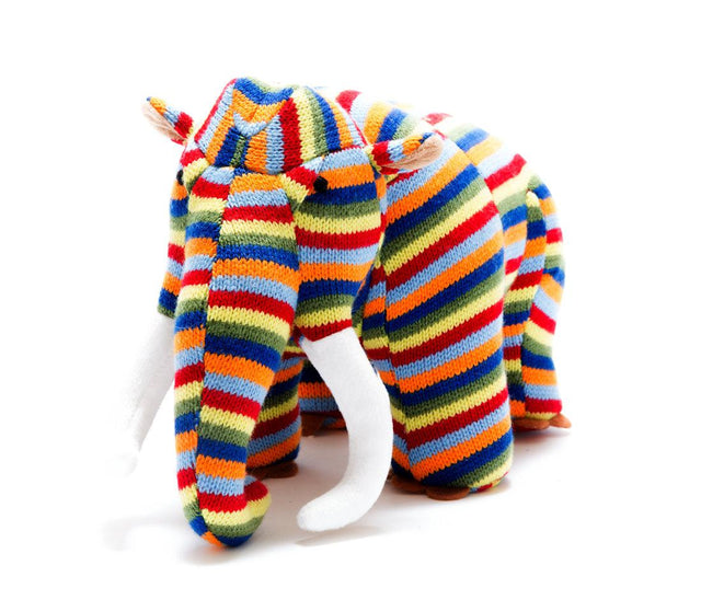 Knitted Woolly Mammoth Toy