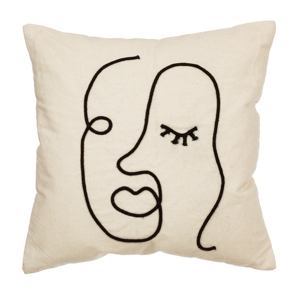 Abstract Face Cushion